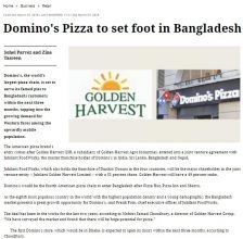 Domino's Pizza to set foot in Bangladesh soon
